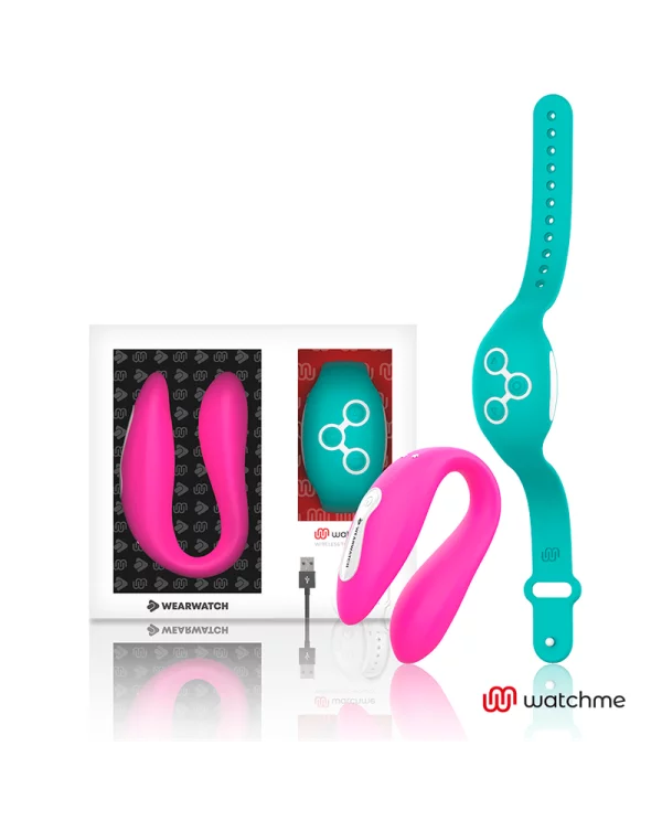 WEARWATCH VIBRADOR DUAL TECHNOLOGY WATCHME FUCSIA AGUA MARINA