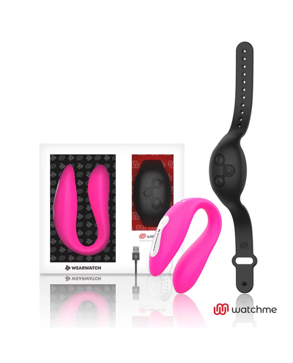 WEARWATCH VIBRADOR DUAL TECHNOLOGY WATCHME FUCSIA AZABACHE