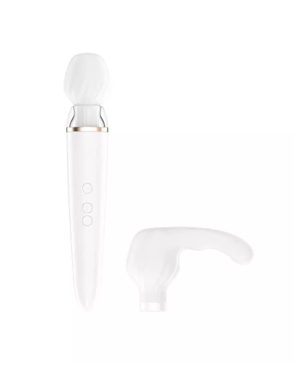 SATISFYER DOUBLE WAND ER BLANCO