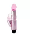 VIBRADOR C ESTIMULADOR ROSA REGULABLE