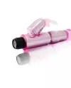 VIBRADOR C ESTIMULADOR ROSA REGULABLE