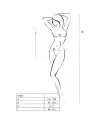 PASSION WOMAN BS035 BODYSTOCKING NEGRO TALLA UNICA