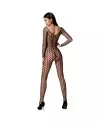 PASSION WOMAN BS068 BODYSTOCKING NEGRO TALLA UNICA