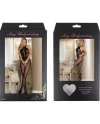 QUEEN LINGERIE BODYSTOCKING CON ABERTURA Y ENCAJE FLORAL S L