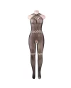 QUEEN LINGERIE BODYSTOCKING CUELLO DE TIRANTAS S L