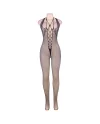 QUEEN LINGERING BODYSTOCKING CUELLO HALTER Y ESPALDA ABIERTA S L