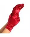 LEGAVENUE GUANTES SATIN ROJO