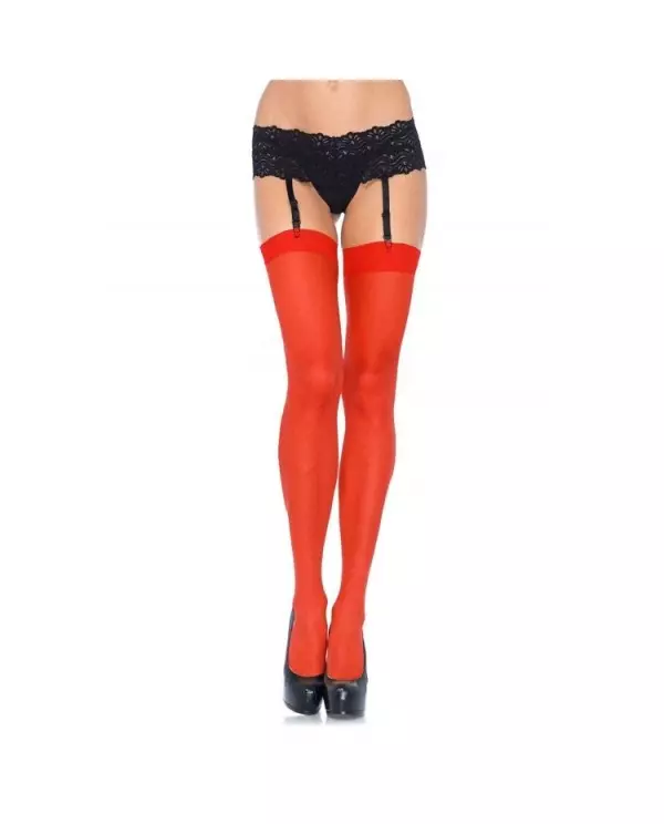 LEG AVENUE MEDIAS ROJO