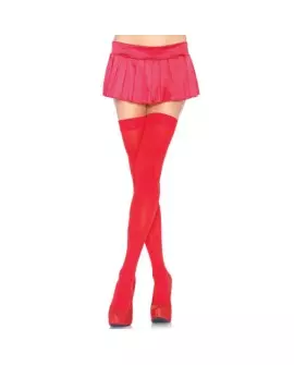 LEG AVENUE MEDIAS OPACAS ROJO