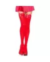 LEG AVENUE MEDIAS ROJAS CON LAZO ROJO TALLA UNICA