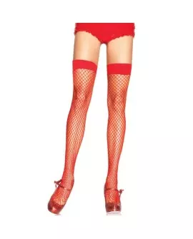 LEG AVENUE MEDIAS EN RED ROJAS TALLA UNICA