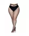 LEG AVENUE MEDIAS EN RED NEGRO TALLA GRANDE