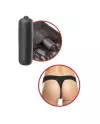 FETISH FANTASY TANGA DE ENCAJE NEGRO CON VIBRADOR