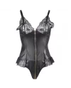 QUEEN LINGERIE TEDDY CON CREMALLERA S M