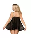 SUBBLIME BABYDOLL CON LACITO Y BRILLANTES S M