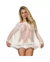 SUBBLIME BABYDOLL MANGA DE CAMPANA BLANCO S M