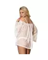 SUBBLIME BABYDOLL MANGA DE CAMPANA BLANCO S M