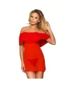 SUBBLIME VESTIDO CORTO TANGA ROJO S M