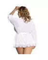 SUBBLIME QUEEN PLUS BABYDOLL MANGA LARGA BLANCO