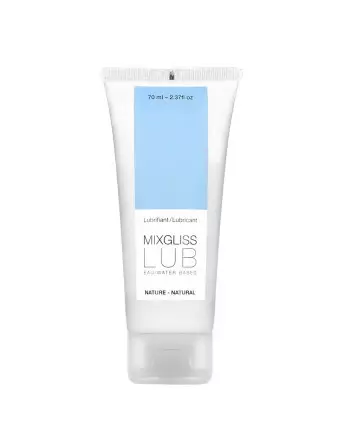 MIXGLISS LUBRICANTE BASE DE AGUA NATURAL 70ML