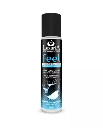 LUXURIA FEEL LUBRICANTE BASE AGUA AQUA 60 ML