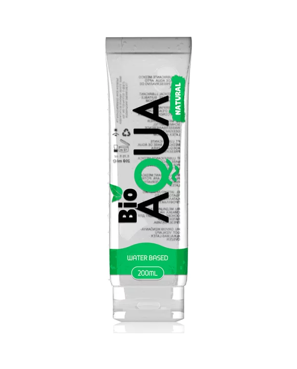 BIOAQUA LUBRICANTE INGREDIENTES NATURALES BASE AGUA 200 ML