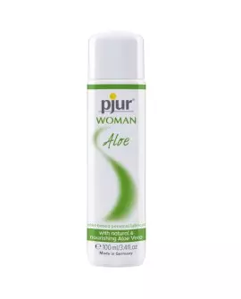 PJUR WOMAN ALOE LUBRICANTE BASE AGUA 100 ML