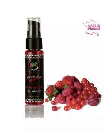 VOULEZ VOUS GEL LUBRICANTE BASE AGUA FRUTOS ROJOS 35 ML