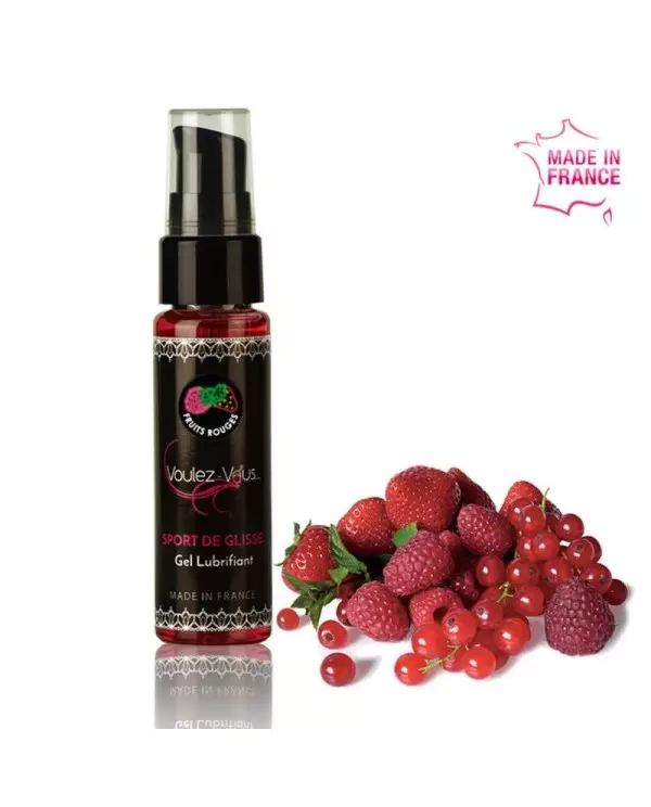 VOULEZ VOUS GEL LUBRICANTE BASE AGUA FRUTOS ROJOS 35 ML