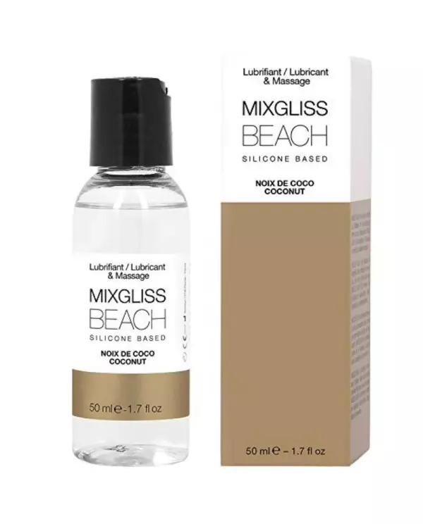 MIXGLISS BEACH LUBRICANTE SILICONA 50 ML