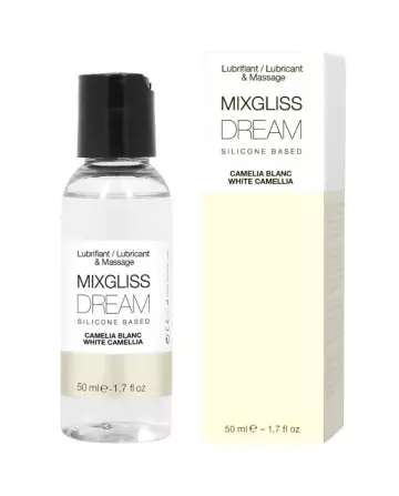 MIXGLISS DREAM LUBRICANTE SILICONA CAMELIA BLANCA 50 ML