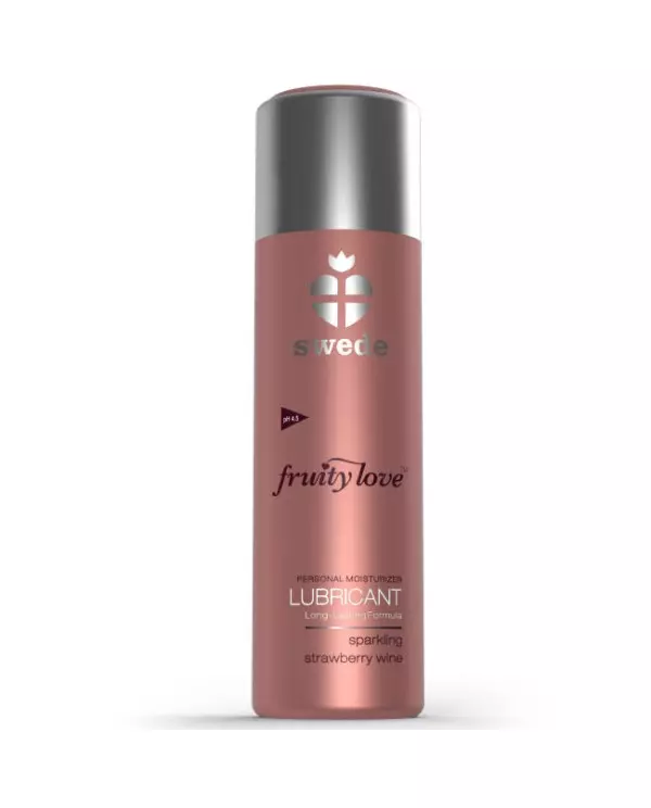 SWEDE FRUITY LOVE LUBRICANTE FRESAS CON CHAMPAGNE 100 ML