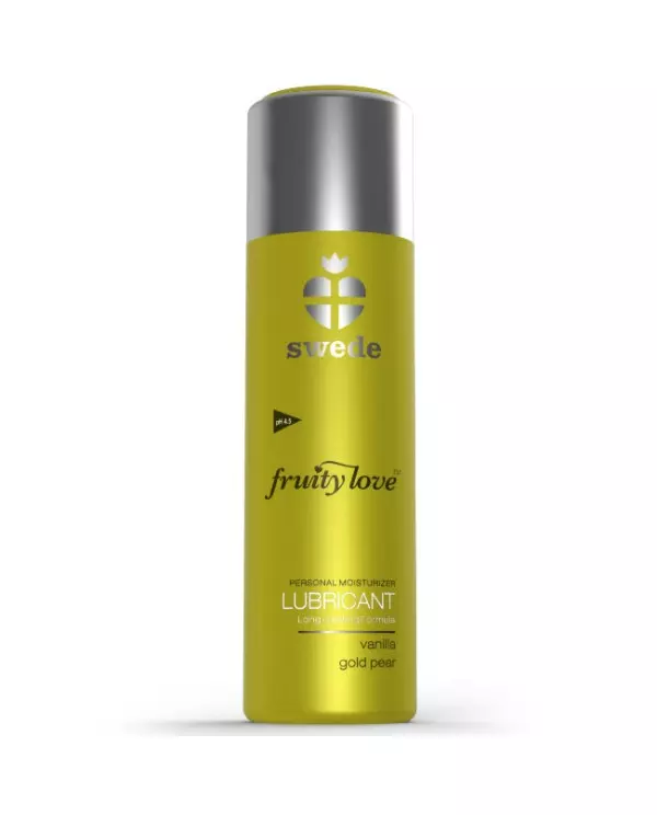 SWEDE FRUITY LOVE LUBRICANTE PERA GOLDEN Y VAINILLA 50 ML