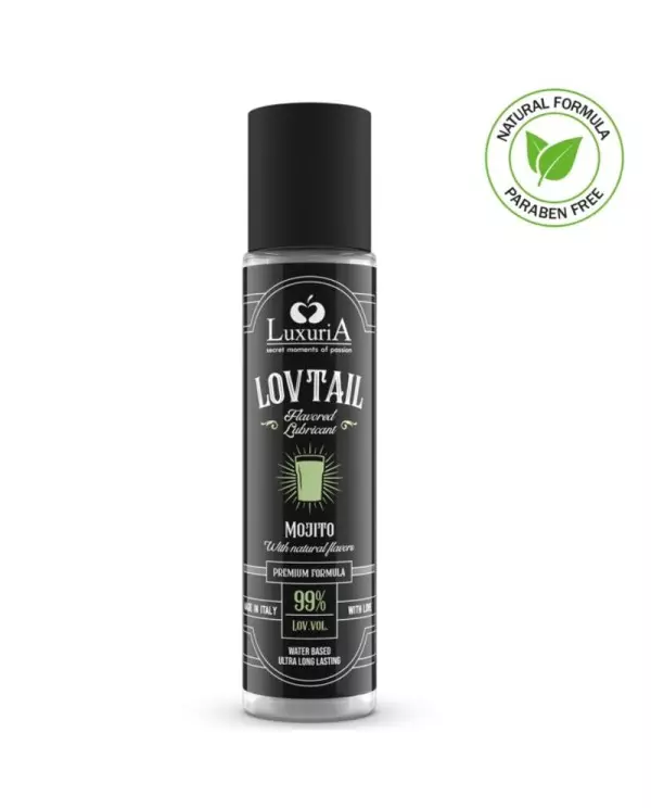 LUXURIA LOVTAIL LUBRICANTE BASE AGUA MOJITO 60 ML