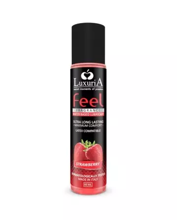 LUXURIA FEEL LUBRICANTE BASE AGUA FRESA 60 ML