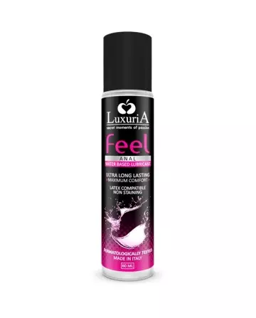 LUXURIA FEEL LUBRICANTE BASE AGUA ANAL 60 ML