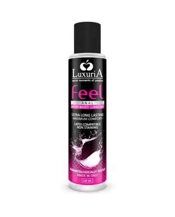 LUXURIA FEEL LUBRICANTE BASE AGUA ANAL 150 ML