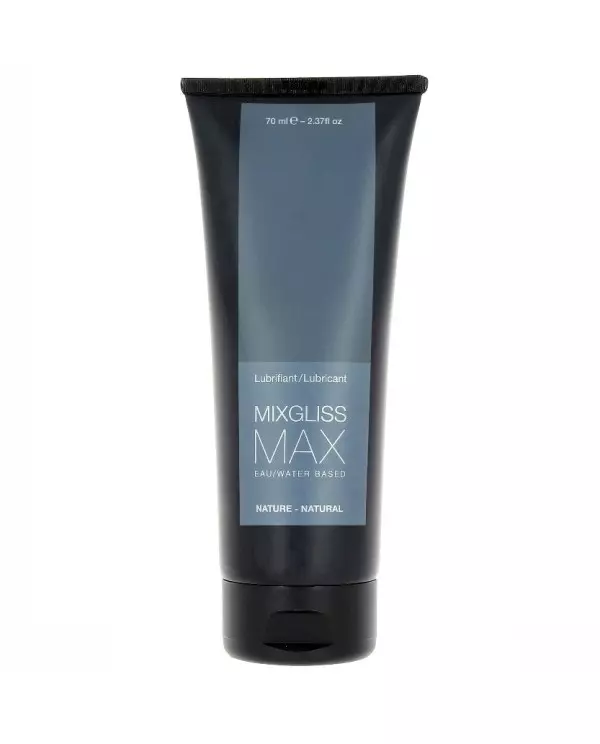 MIXGLISS MAX LUBRICANTE ANAL BASE AGUA NATURAL 70ML