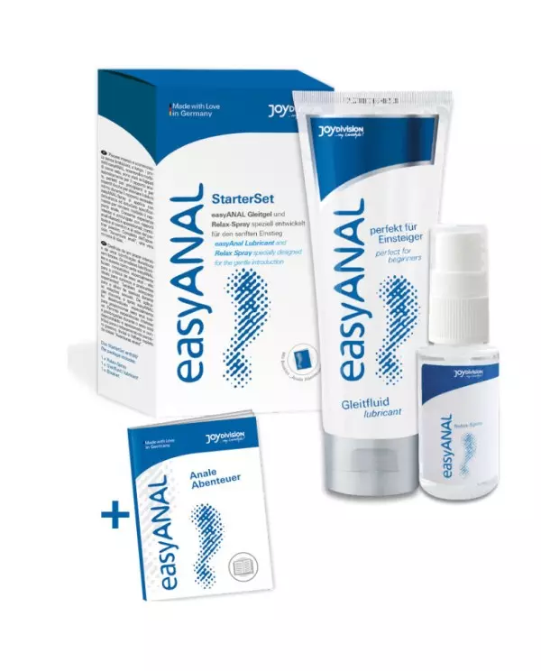 EASY ANAL STARTER SET LUBRICANTE RELAJANTE ANAL