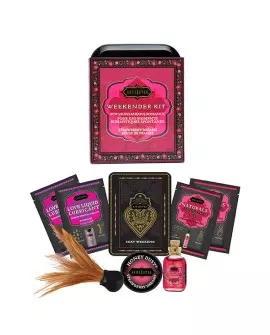 KAMASUTRA WEEKENDER TIN KIT STRAWBERRY DREAMS FRESA