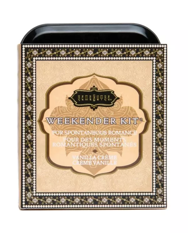 KAMASUTRA WEEKENDER TIN KIT VANILLA CREAM VAINILLA