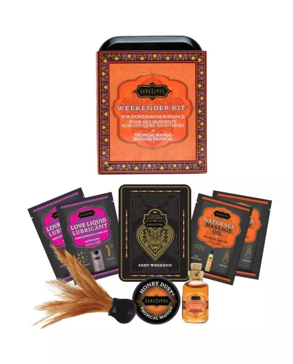 KAMASUTRA WEEKENDER TIN KIT MANGO TROPICAL