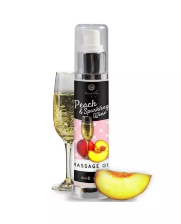 SECRETPLAY ACEITE MASAJE MELOCOToN CAVA 50 ML