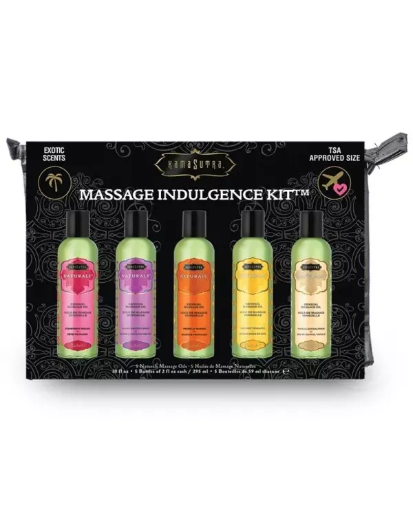 KAMASUTRA KIT DE ACEITES DE MASAJE INDULGENCE