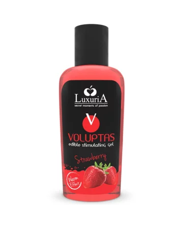 LUXURIA VOLUPTAS GEL ESTIMULANTE COMESTIBLE EFECTO CALOR FRESA 100 ML