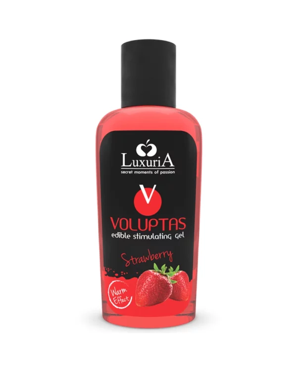 LUXURIA VOLUPTAS GEL ESTIMULANTE COMESTIBLE EFECTO CALOR FRESA 100 ML