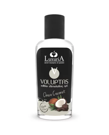 LUXURIA VOLUPTAS GEL ESTIMULANTE COMESTIBLE EFECTO CALOR COCO Y CREMA 100 ML