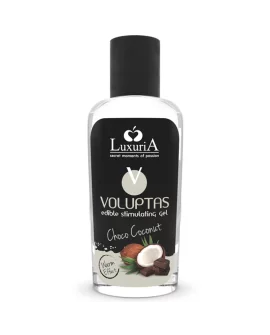 LUXURIA VOLUPTAS GEL ESTIMULANTE COMESTIBLE EFECTO CALOR - COCO Y CREMA 100 ML