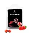 SECRETPLAY BRAZILIAN BALLS FRESAS SET 2 BOLAS