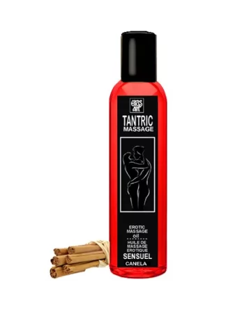 EROS ART ACEITE MASAJE TANTRICO NATURAL Y AFRODISiACO CANELA 100ML